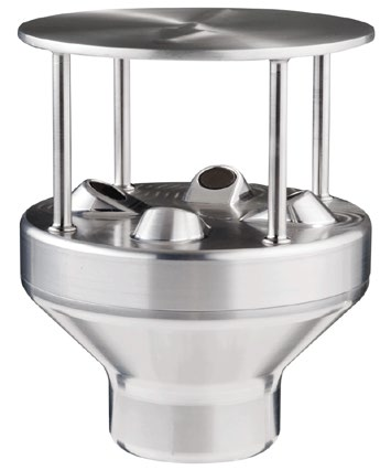Anemómetro ultrasónico de la configuración calefactada de Ammonit